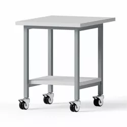 Mobile Laboratory table, 600x750x750mm, melam