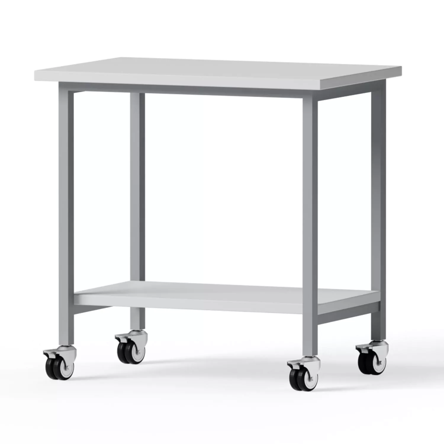 Rolltisch -  BxHxT 900x900x600mm, Melaminplatte