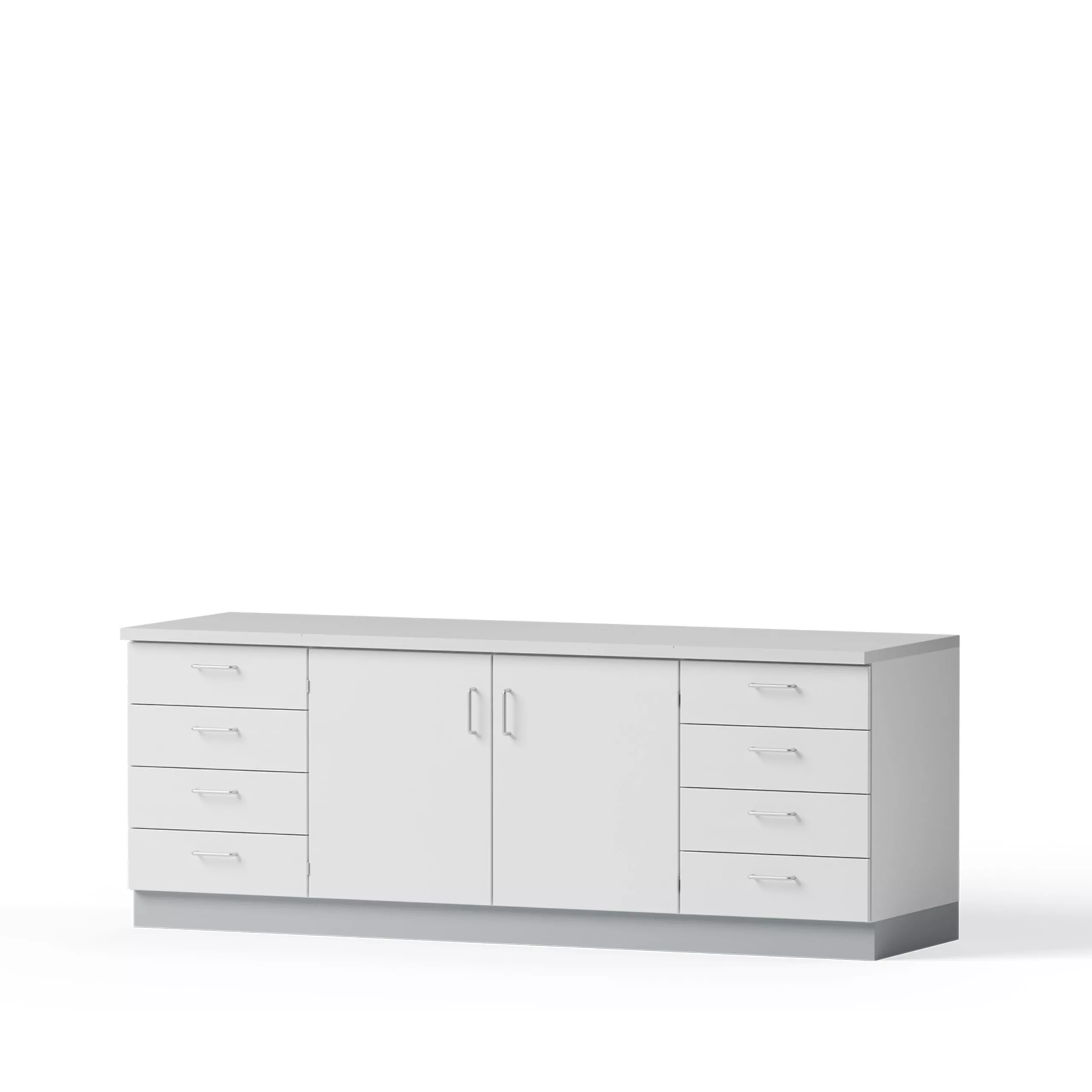 Stehtisch -  BxHxT 2400x900x750mm, Melaminplatte